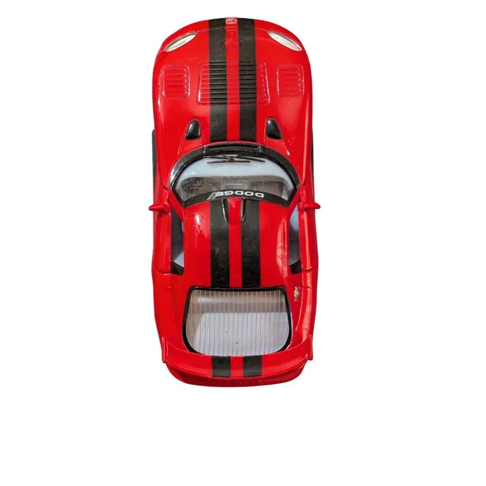 Kinsmart 5 Inch Dodge Viper GTS-R Red Hardtop Diecast Car 1:36 Pull‎ Back Action